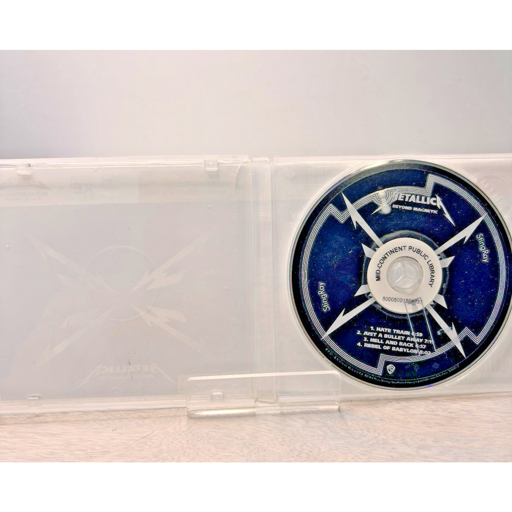 Metallica – Beyond Magnetic CD – 2012 4-Track EP – Death Magnetic Sessions – Ex- - Picture 3 of 5